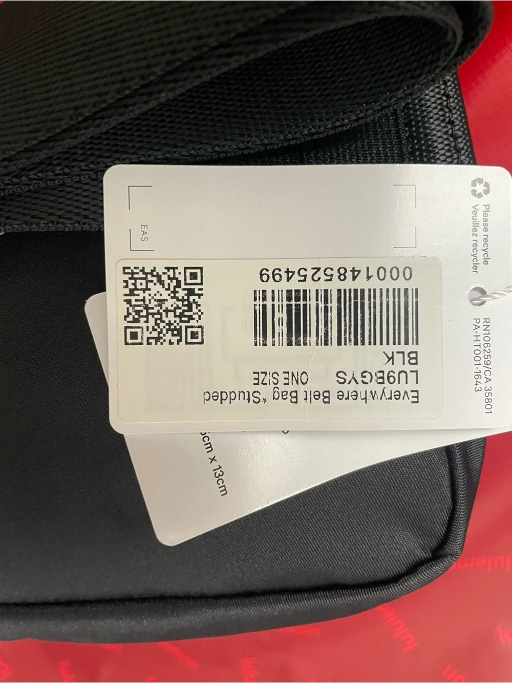 lululemon athletica sleek black